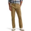 Lee Men’s Extreme Motion Flat Front Regular Straight Pant(Bronze)