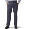 Lee Men’s Extreme Motion Flat Front Regular Straight Pant(Charcoal)
