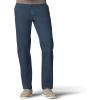 Lee Men’s Extreme Motion Flat Front Regular Straight Pant(Pacific Blue)