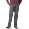 Lee Men’s Extreme Motion Flat Front Regular Straight Pant(Painter Gray)