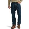 Lee Men’s Legendary Relaxed Straight Jean(Fleece-lined Black Quartz)