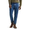 Lee Men’s Legendary Relaxed Straight Jean(Fleece-lined Dark Wash)