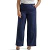 Lee Womens Ultra Lux Comfort Any Wear Wide Leg Pant(Emperor Navy)