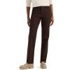 Lee Women’s Wrinkle Free Relaxed Fit Straight Leg Pant(Espresso)