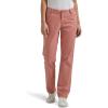 Lee Women’s Wrinkle Free Relaxed Fit Straight Leg Pant(Mallory – Med Pink/Rose)