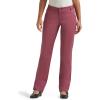 Lee Women’s Wrinkle Free Relaxed Fit Straight Leg Pant(Plumeria)