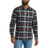 Lee mens All Purpose Classic Fit Long Sleeve Shirt(Navy Sage Plaid)