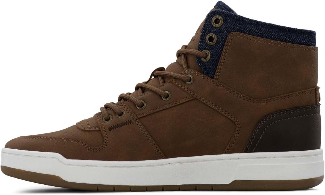 imageLee Mens Daybreaker Hi SneakerBritish TanChocolate