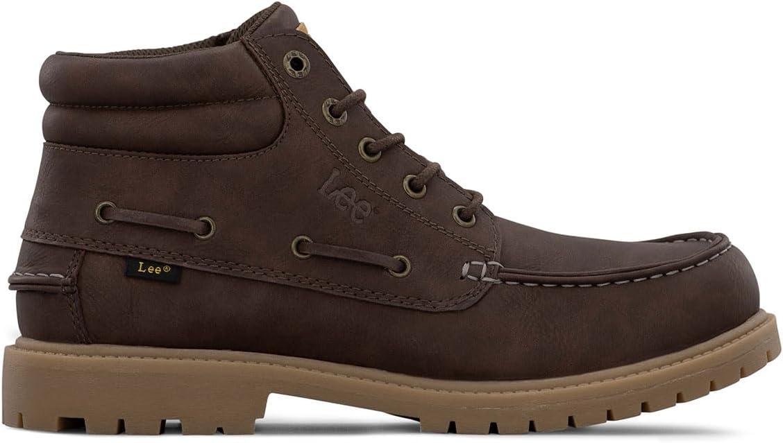 imageLee Mens Rowan Chukka BootChocolateBrown