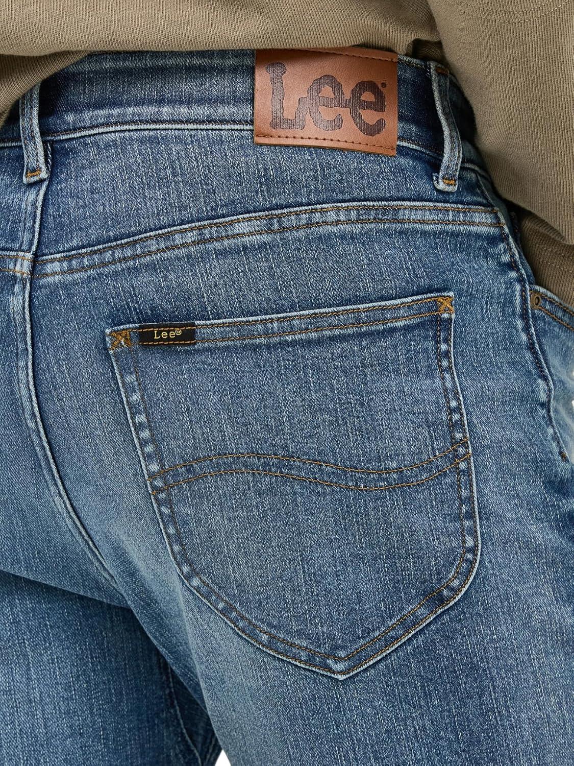 imageLee Mens X Move Slim Straight JeanCarzi