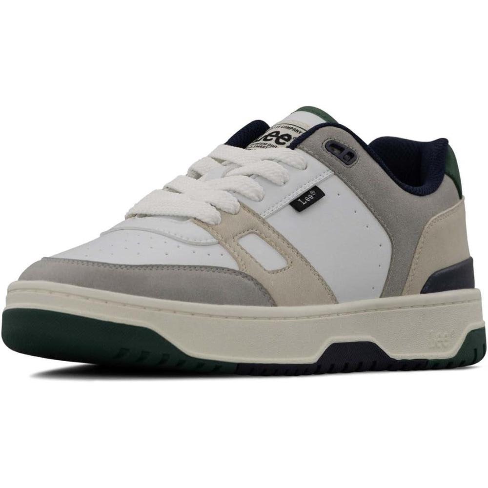 imageLee Mens Cortland SneakerWhiteNaturalGreen