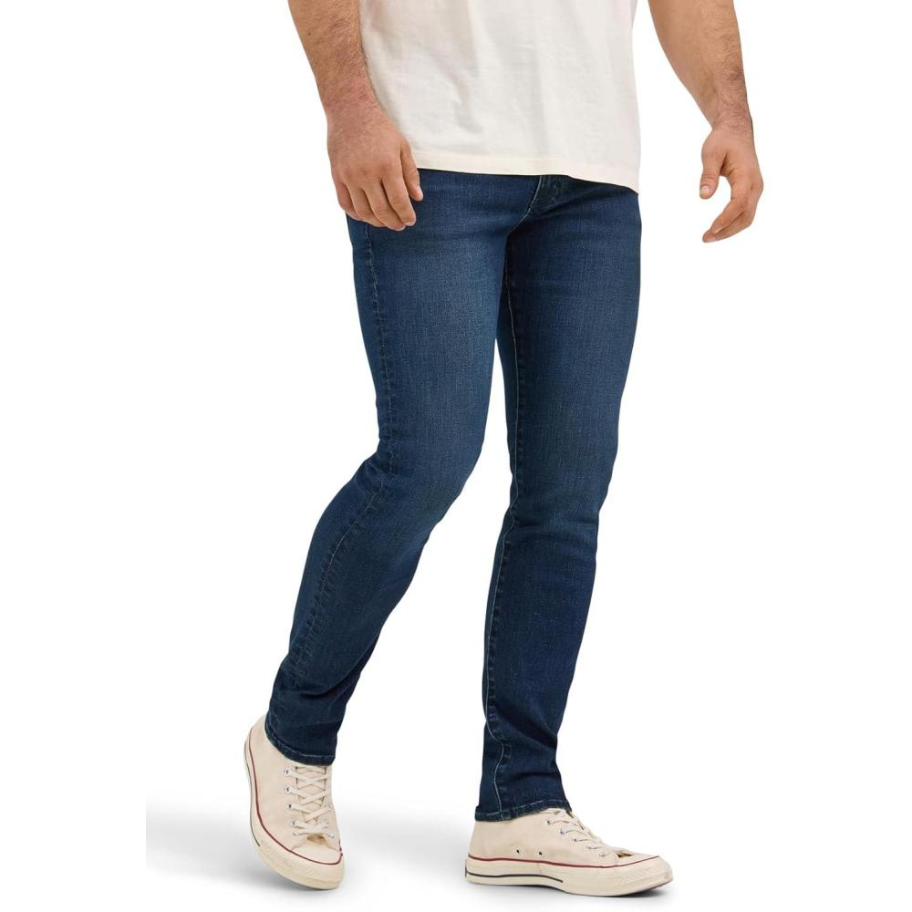imageLee Mens Extreme Motion Skinny JeanEmerald Lake