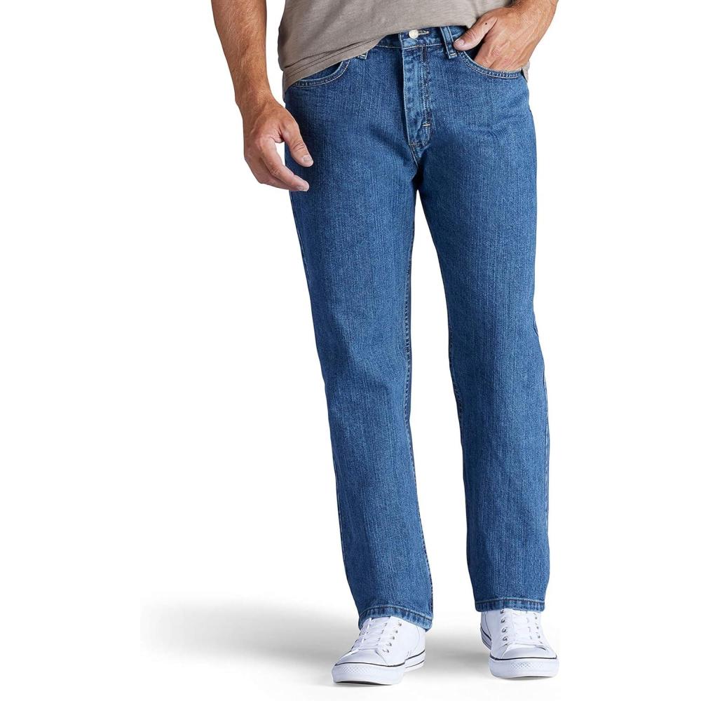 imageLee Mens Relaxed Fit Straight Leg JeanNewman