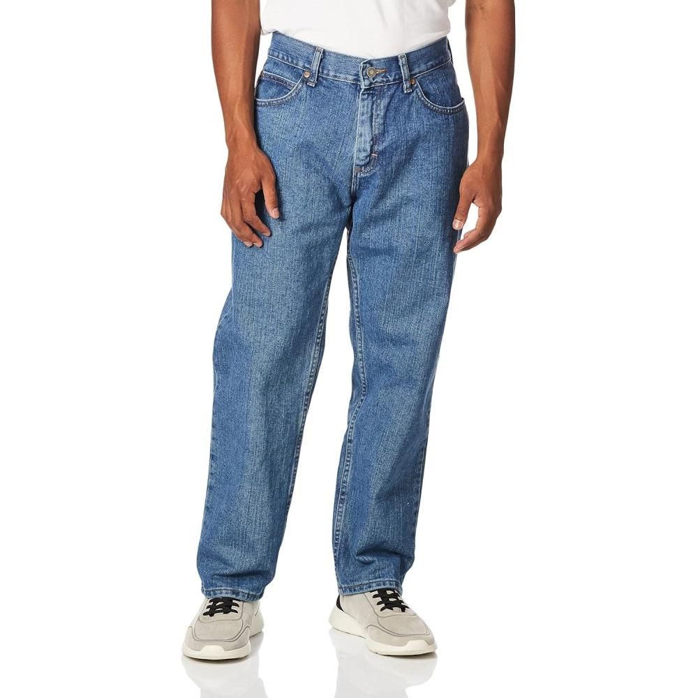 imageLee Mens Relaxed Fit Straight Leg JeanPepperstone