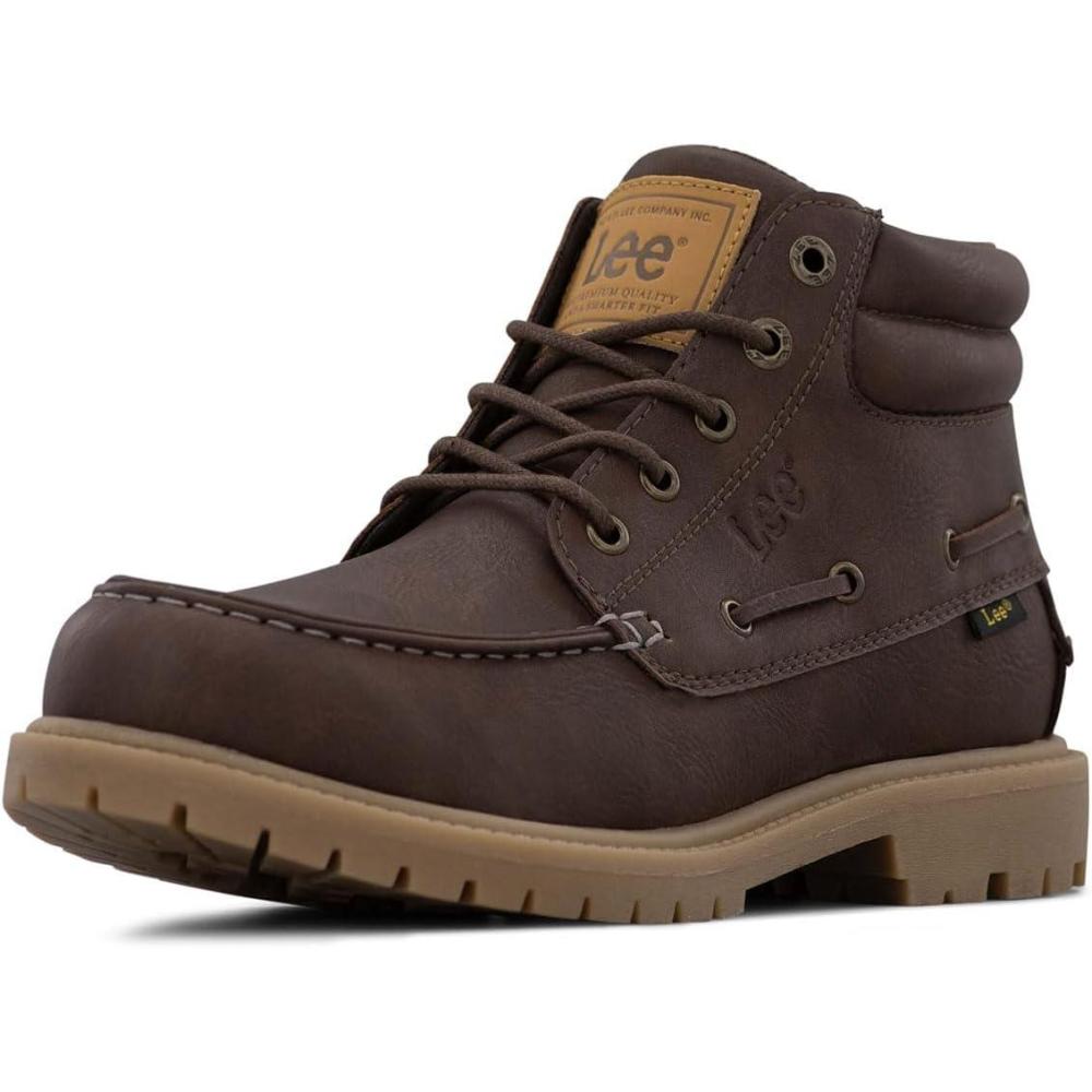 imageLee Mens Rowan Chukka BootChocolateBrown