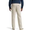 Lee Men’s Big & Tall Extreme Motion Flat Front Regular Straight Pant(City Beige)