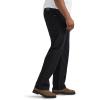 Lee Men’s Big & Tall Extreme Motion Relaxed Straight Jean(Black)