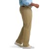Lee Men’s Big & Tall Extreme Motion Relaxed Straight Jean(Kansas City Khaki (Twill))