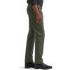 Lee Men’s Extreme Motion Flat Front Slim Straight Pant(Olive Gray)