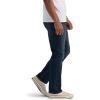 Lee Men’s Extreme Motion Relaxed Straight Jean(Dark Convoy)