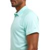 Lee Men’s Golf Series Short Sleeve Performance Polo Shirt(Sea Grass)