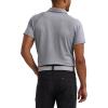 Lee Men’s Golf Series Short Sleeve Performance Polo Shirt(Static Gray)