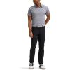 Lee Men’s Golf Series Short Sleeve Performance Polo Shirt(Static Gray)