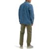 Lee Mens Workwear Loose Fit Chore Coat(Mid Wash)