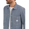 Lee Mens Workwear Loose Fit Chore Coat(Railroad)