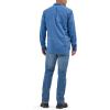 Lee Men’s X Move Long Sleeve All-Purpose 1 Pocket Shirt(Midcentury Blue)