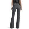 Lee Womens Legendary Mid Rise Flare Jean(Blurred Darks)