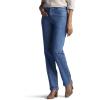 Lee Women’s Relaxed Fit All Cotton Straight Leg Jean(Aero)