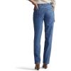 Lee Women’s Relaxed Fit All Cotton Straight Leg Jean(Aero)