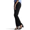 Lee Women’s Relaxed Fit All Cotton Straight Leg Jean(Black)