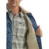 Lee mens Legendary Classic Rider Jacket(Sherpa-lined Medium Blue)