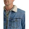 Lee mens Legendary Classic Rider Jacket(Sherpa-lined Medium Blue)