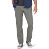 Lee Men’s Extreme Motion Flat Front Slim Straight Pant(Gravel)