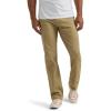 Lee Men’s Extreme Motion Relaxed Straight Jean(Kansas City Khaki (Twill))