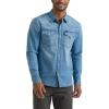 Lee Men’s Heritage Western Shirt(Light Worn in Wash)
