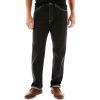 Lee Men’s Regular Fit Straight Leg Jean, Dark Stone, 35W x 30L(Black Quartz)