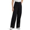 Lee Womens Legendary High Rise Trouser Jean(Black)