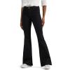 Lee Womens Legendary Mid Rise Flare Jean(Black)