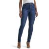 Lee Womens Ultra Lux Comfort with Flex Motion Skinny Leg Jean with Ever Fit(Deepest Dark)