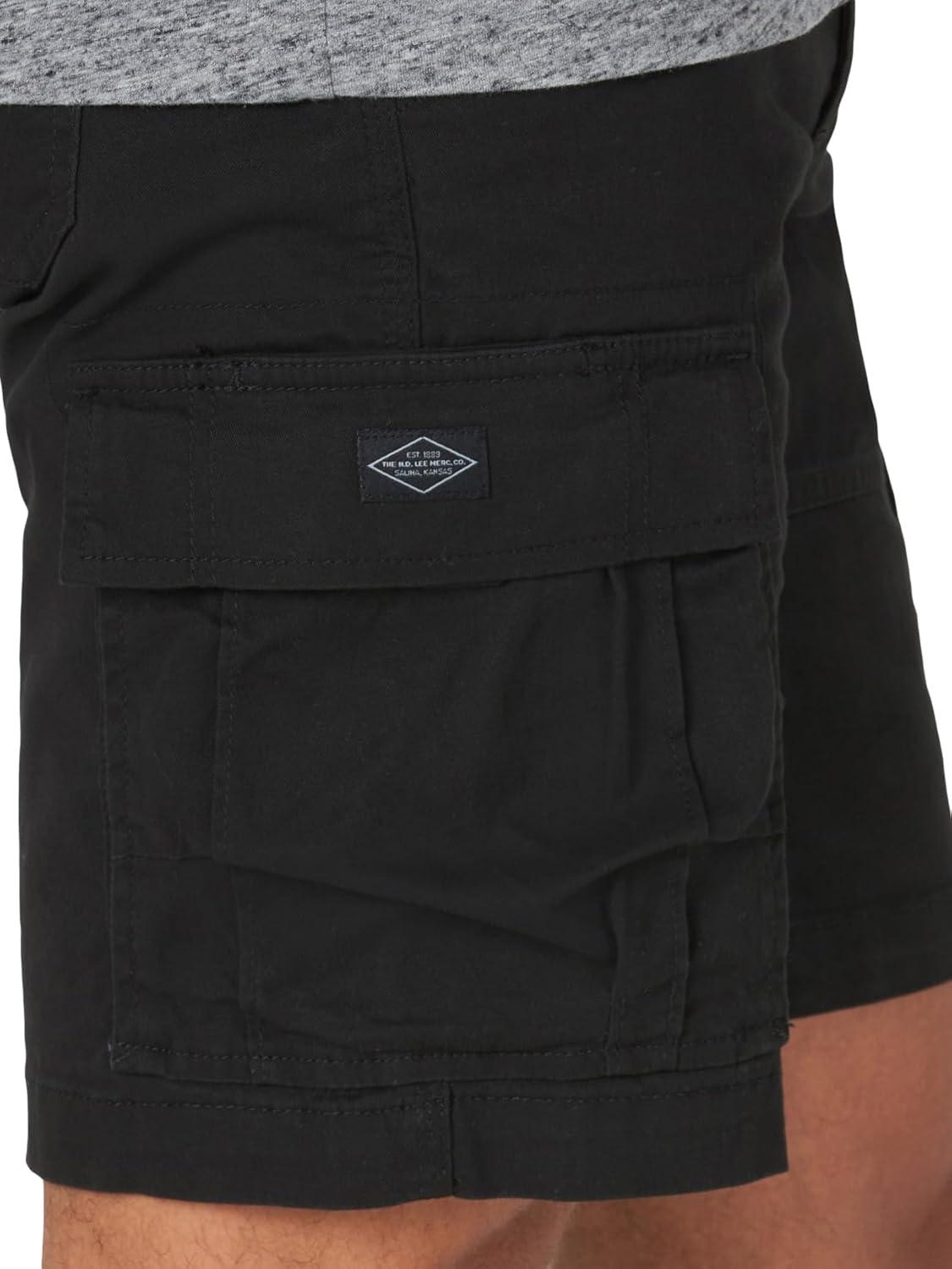 imageLee Mens Extreme Motion Carolina Cargo ShortBlack