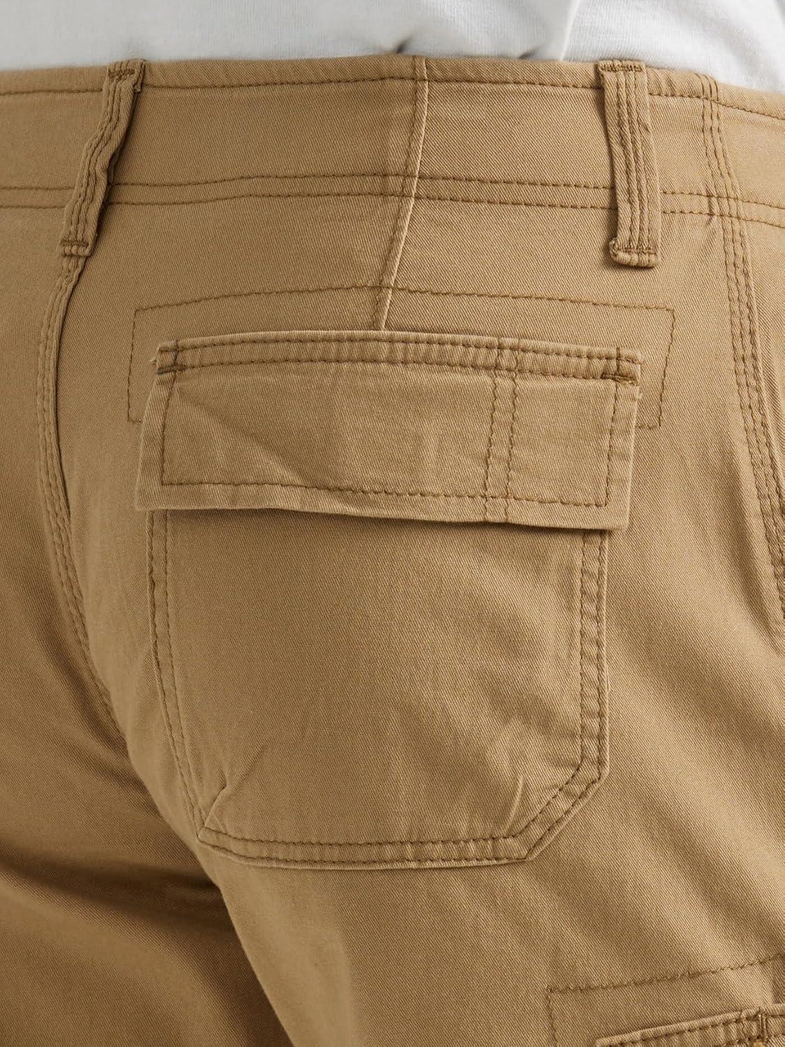 imageLee Mens Extreme Motion Carolina Cargo ShortBourbon