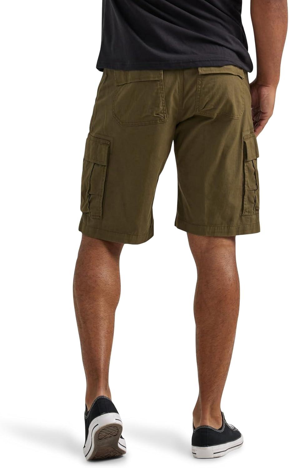 imageLee Mens Extreme Motion Carolina Cargo ShortOlive Night
