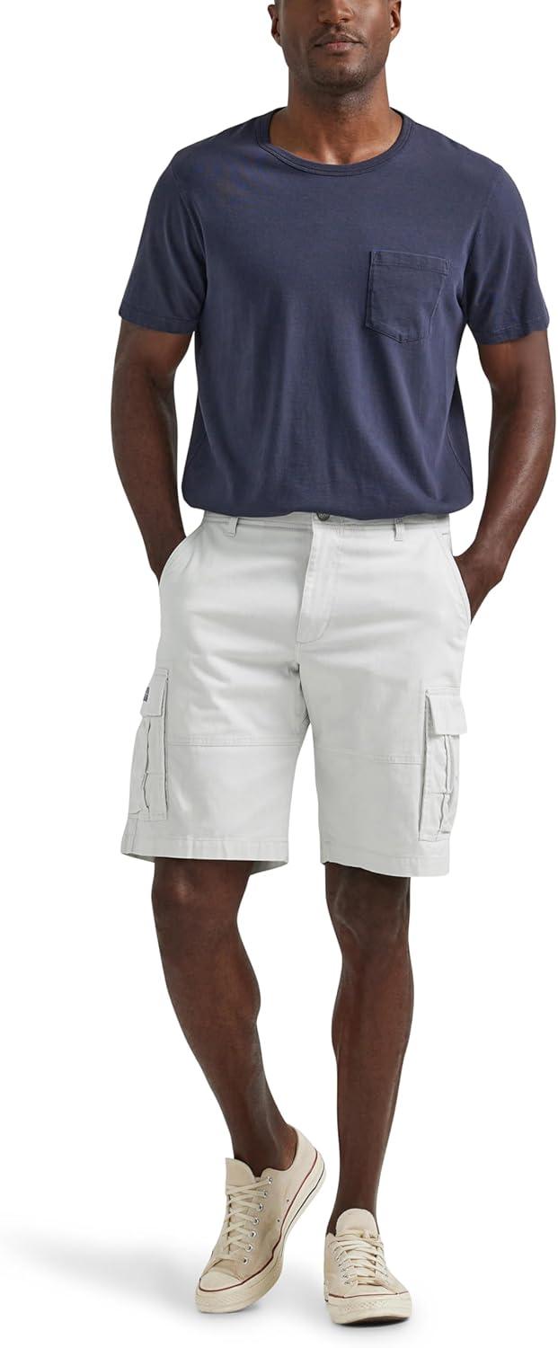 imageLee Mens Extreme Motion Carolina Cargo ShortSoft Gray