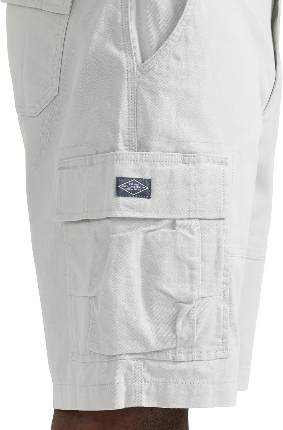 imageLee Mens Extreme Motion Carolina Cargo ShortSoft Gray