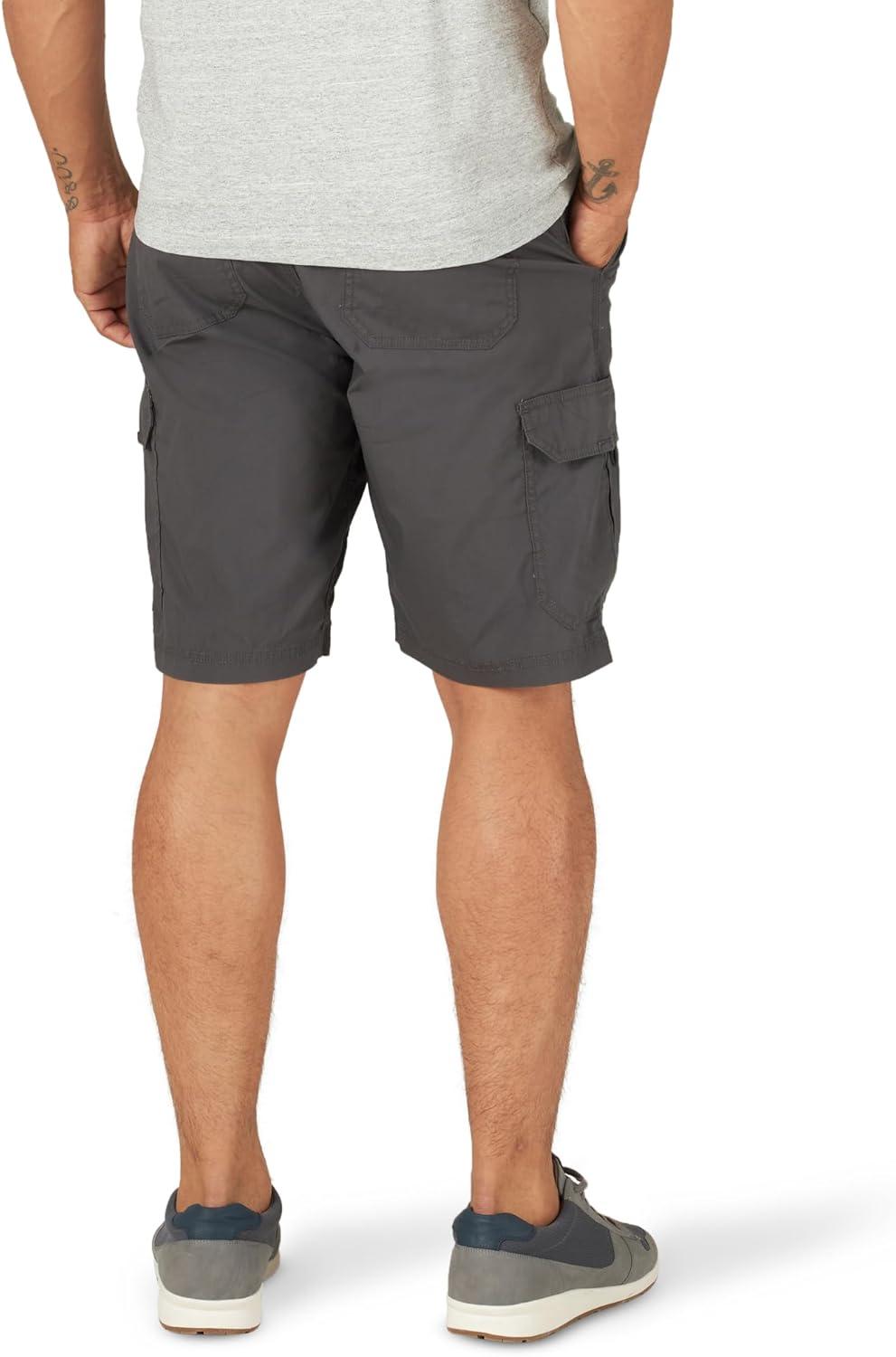 imageLee Mens Extreme Motion Crossroad Cargo ShortAnthracite