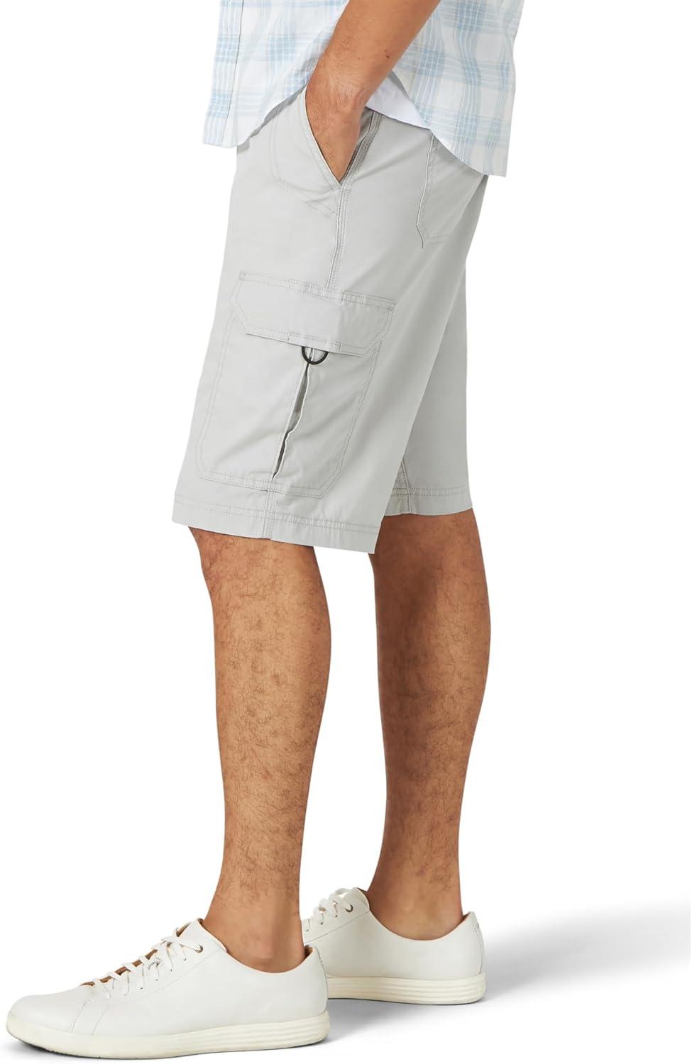 imageLee Mens Extreme Motion Crossroad Cargo ShortCadet Gray